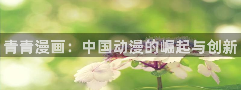 汗韩漫画：青青漫画：中国动漫的崛起与创新